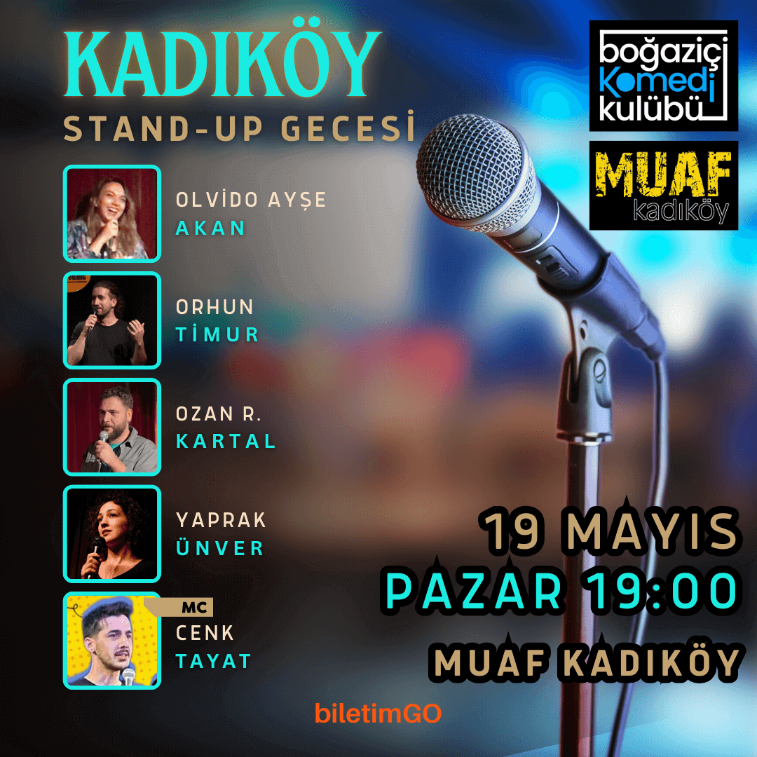 Boğaziçi Komedi Kulübü - Kadıköy Stand-up Gecesi