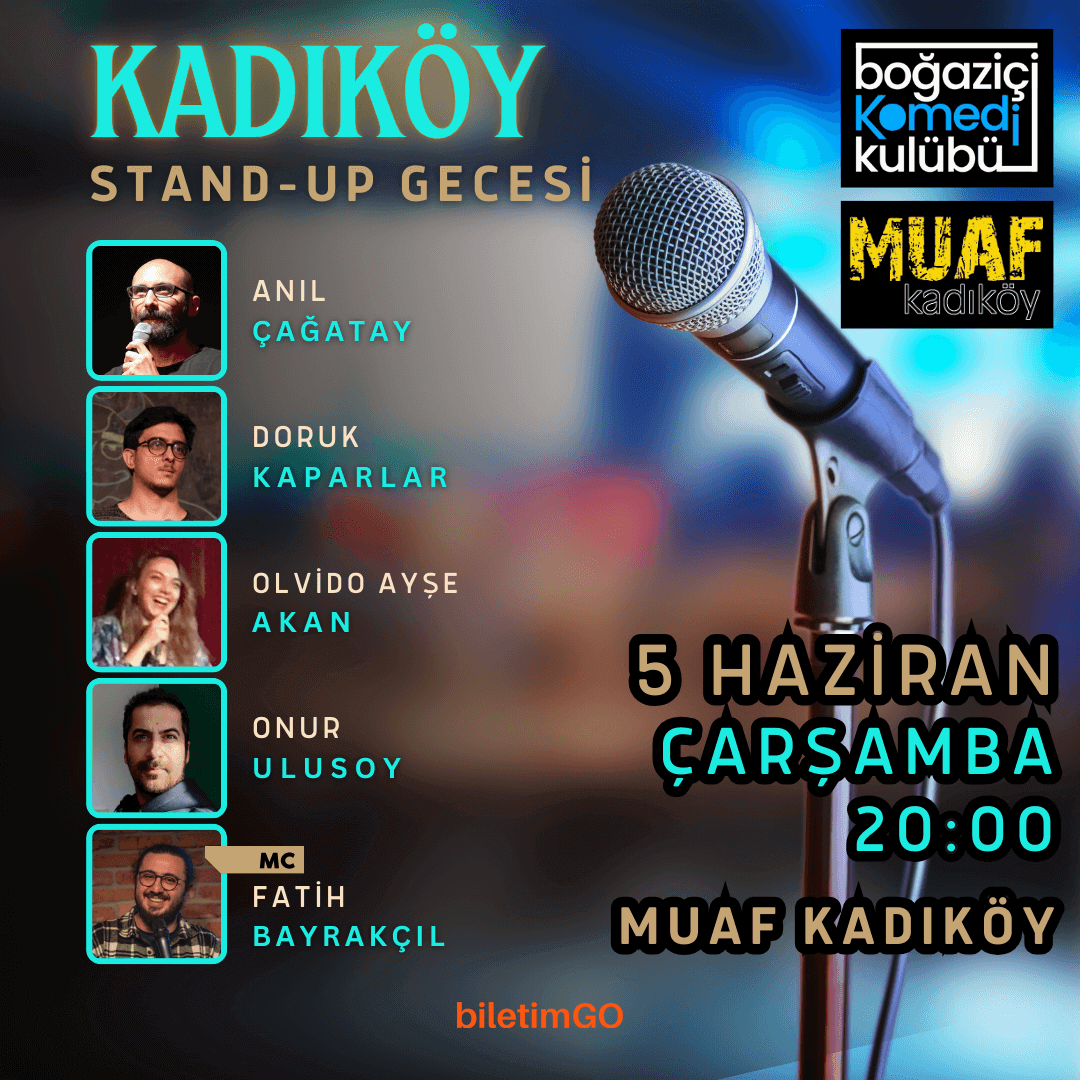 Boğaziçi Komedi Kulübü - Kadıköy Stand-up Gecesi