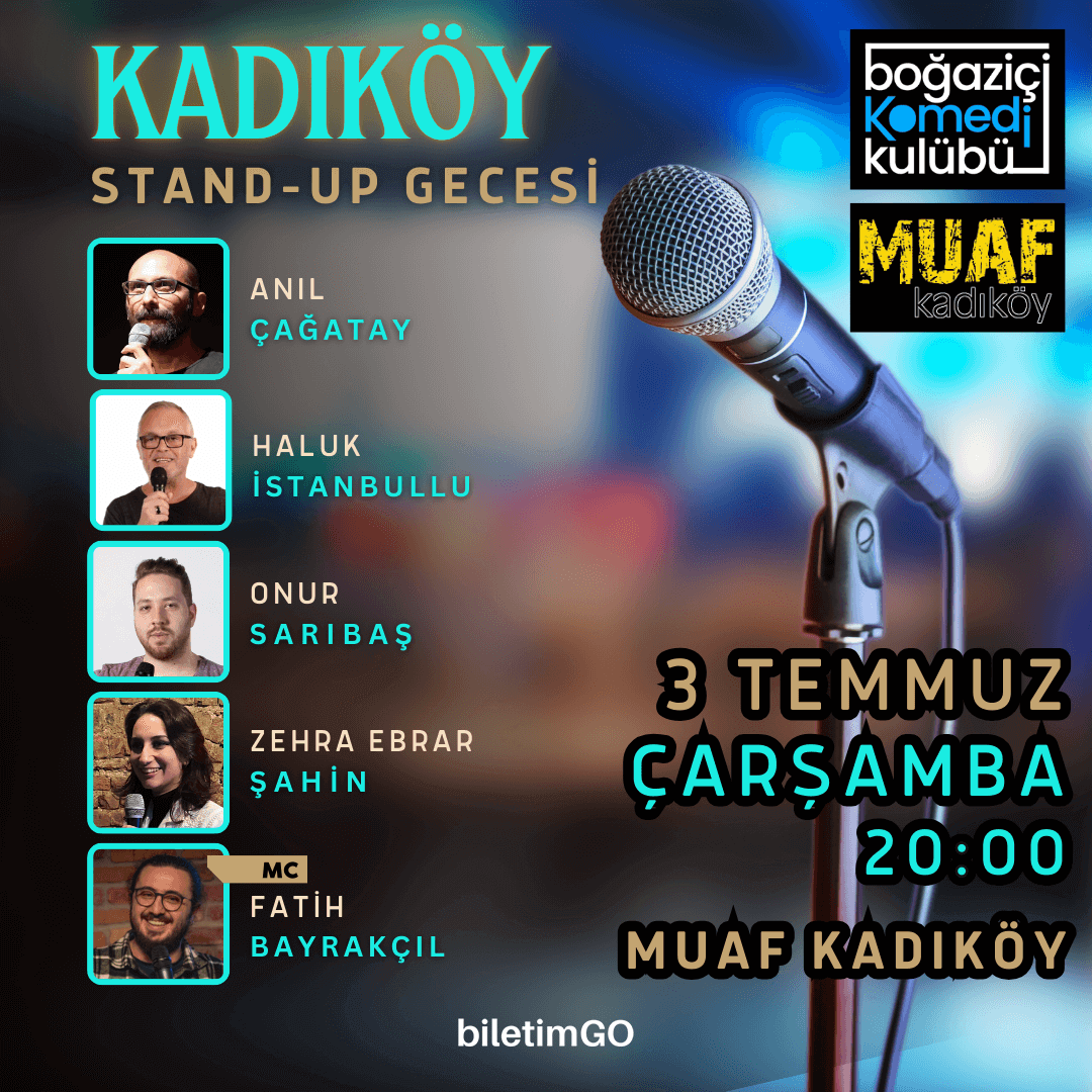 Boğaziçi Komedi Kulübü - Kadıköy Stand-up Gecesi