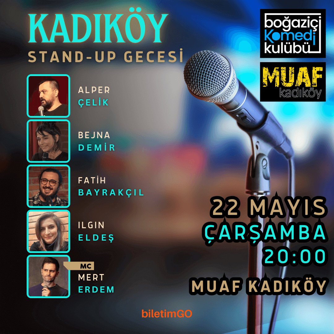 Boğaziçi Komedi Kulübü - Kadıköy Stand-up Gecesi