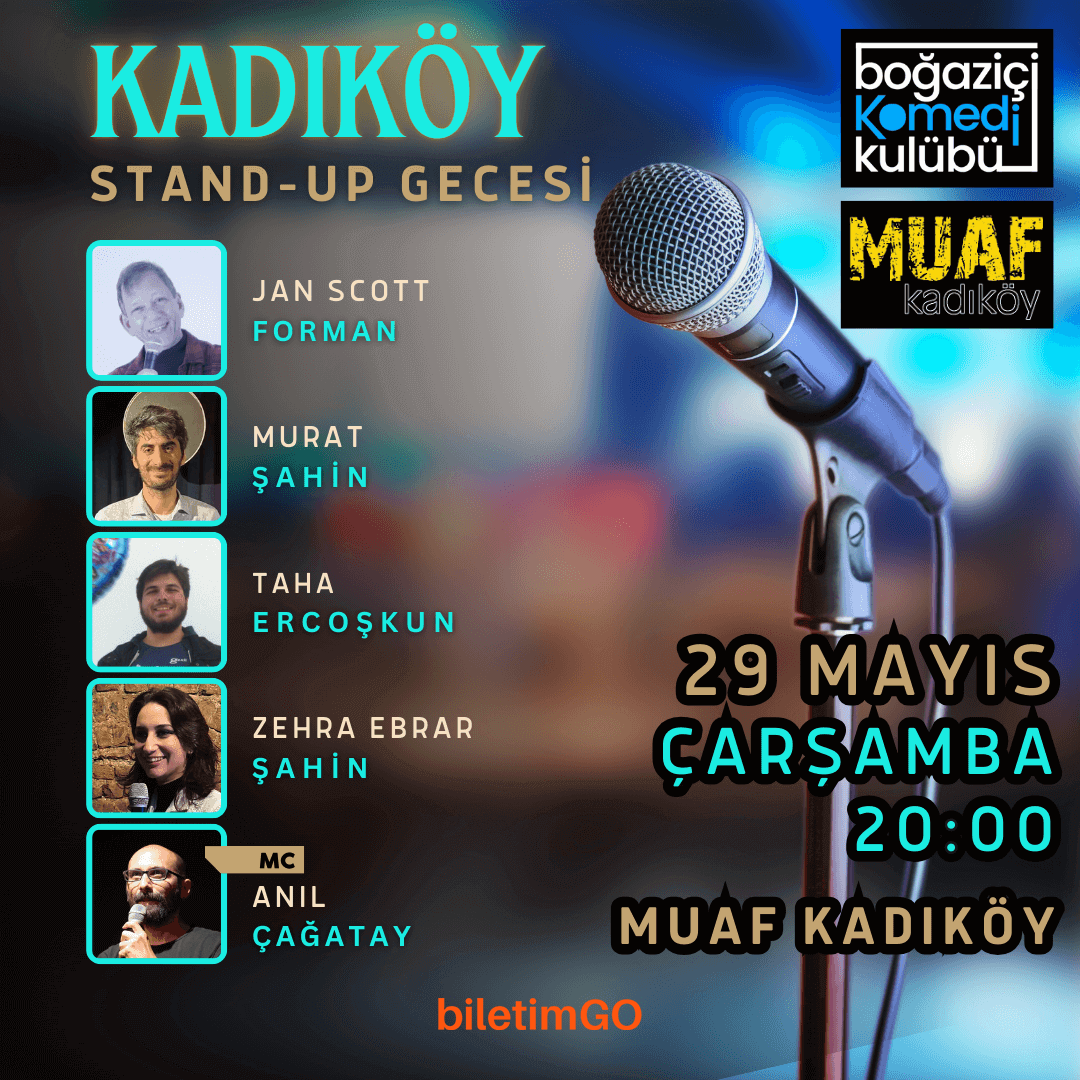 Boğaziçi Komedi Kulübü - Kadıköy Stand-up Gecesi