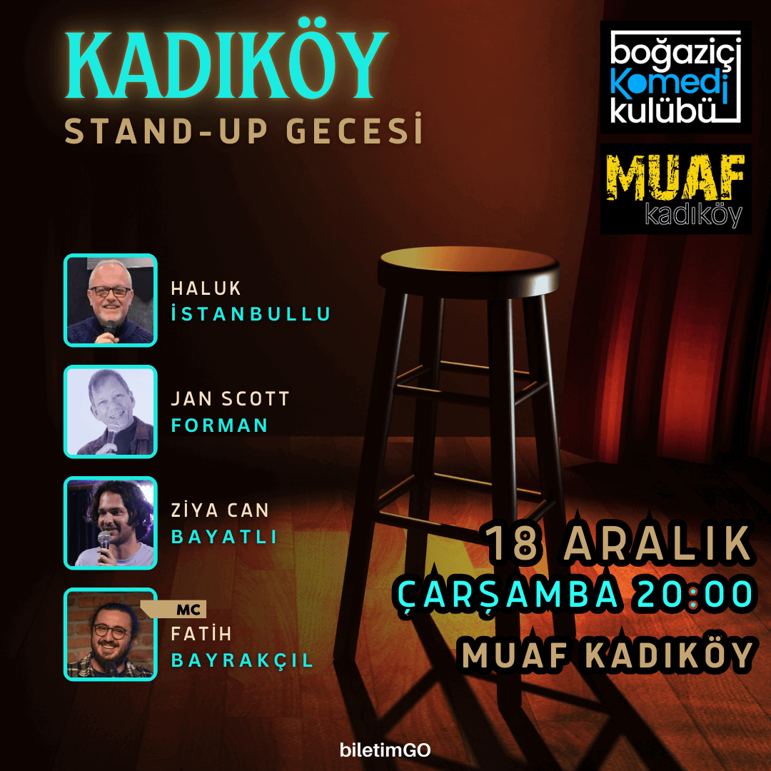 Boğaziçi Komedi Kulübü - Kadıköy Stand-up Gecesi