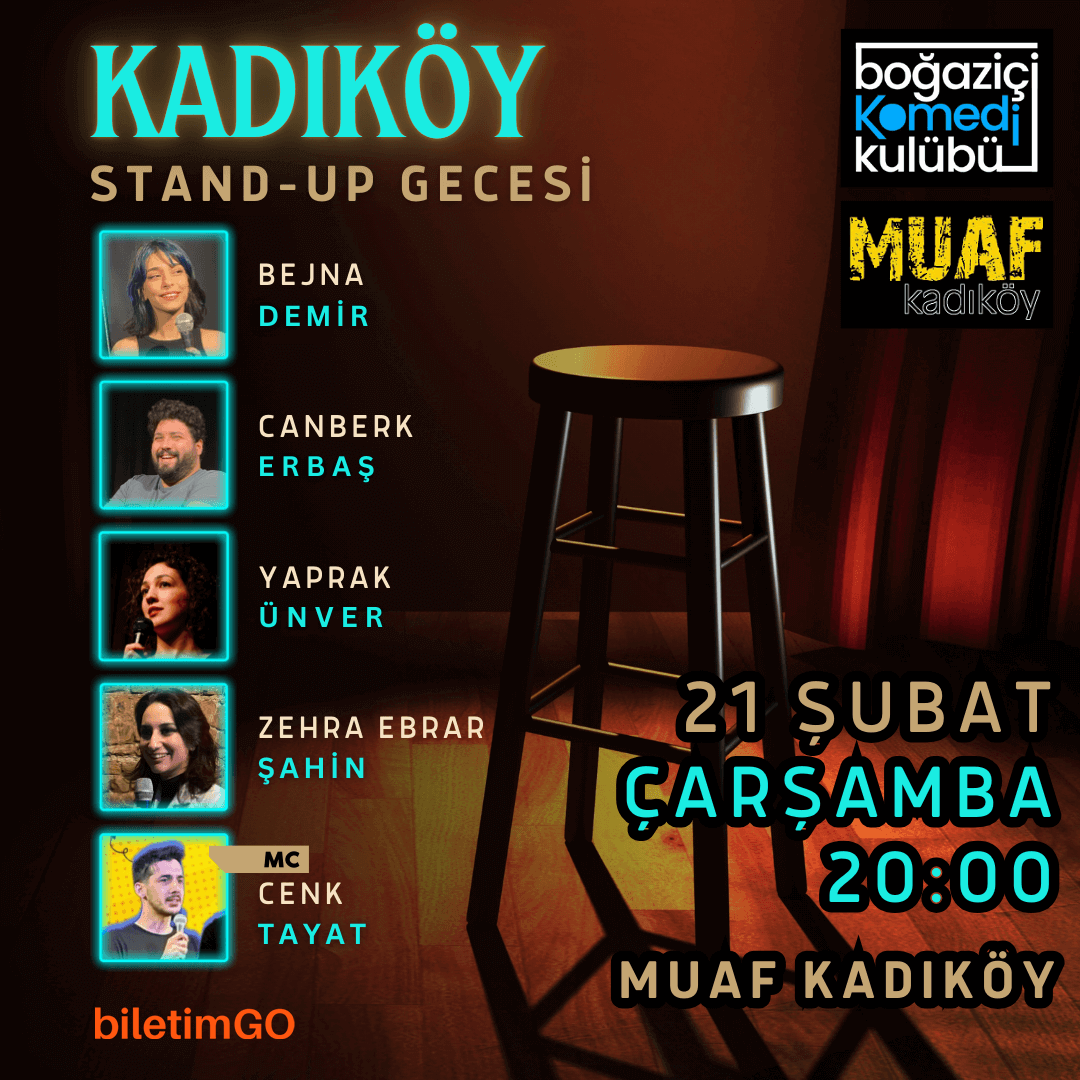 Boğaziçi Komedi Kulübü - Kadıköy Stand-up Gecesi