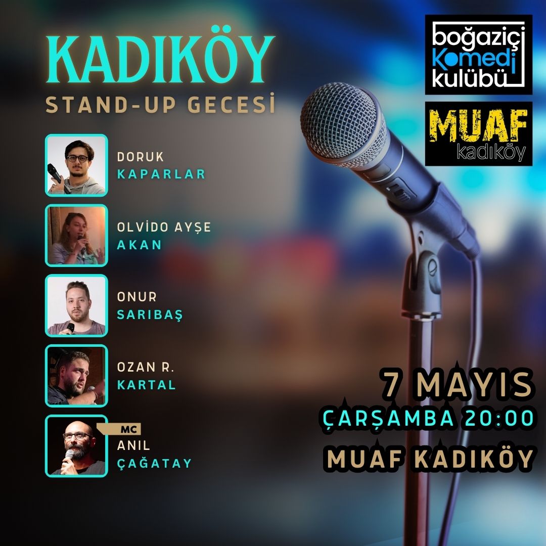Boğaziçi Komedi Kulübü - Kadıköy Stand-up Gecesi