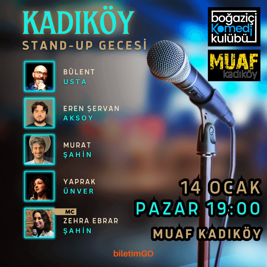 Boğaziçi Komedi Kulübü - Kadıköy Stand-up Gecesi