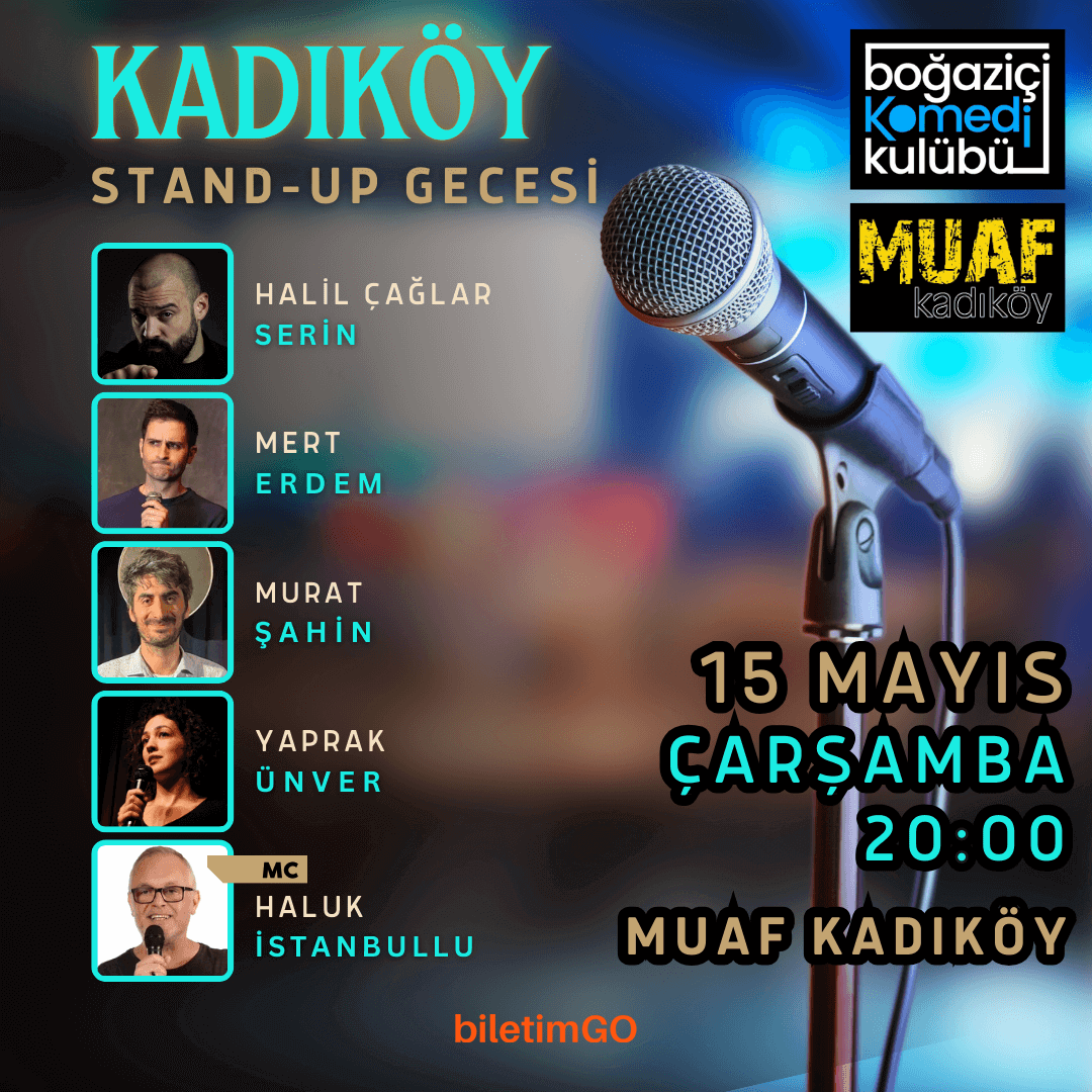 Boğaziçi Komedi Kulübü - Kadıköy Stand-up Gecesi