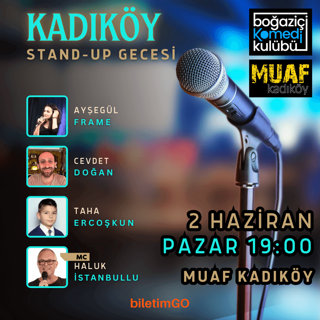 Boğaziçi Komedi Kulübü - Kadıköy Stand-up Gecesi