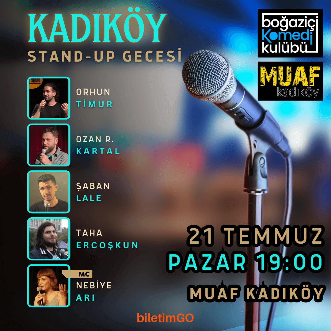 Boğaziçi Komedi Kulübü - Kadıköy Stand-up Gecesi