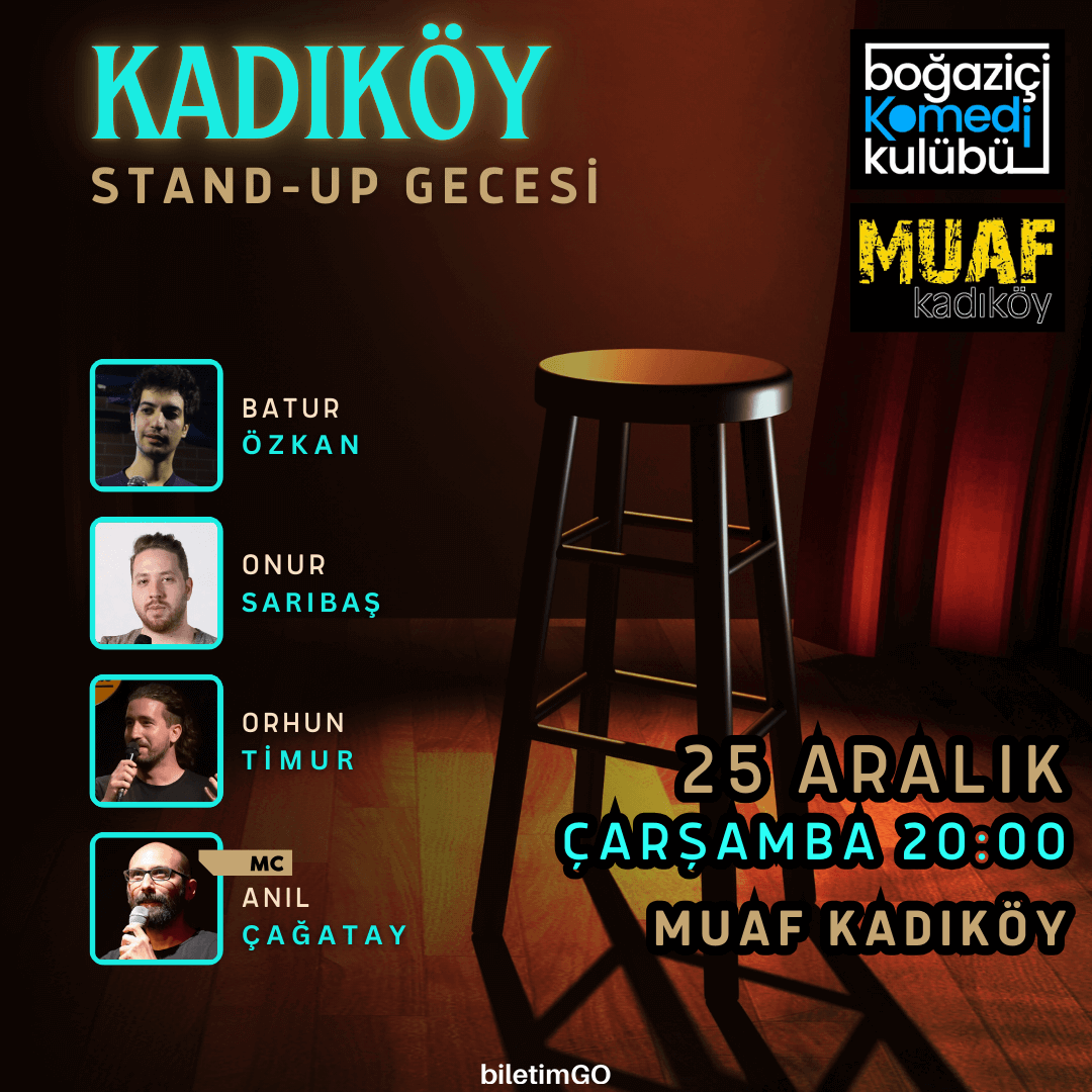 Boğaziçi Komedi Kulübü - Kadıköy Stand-up Gecesi