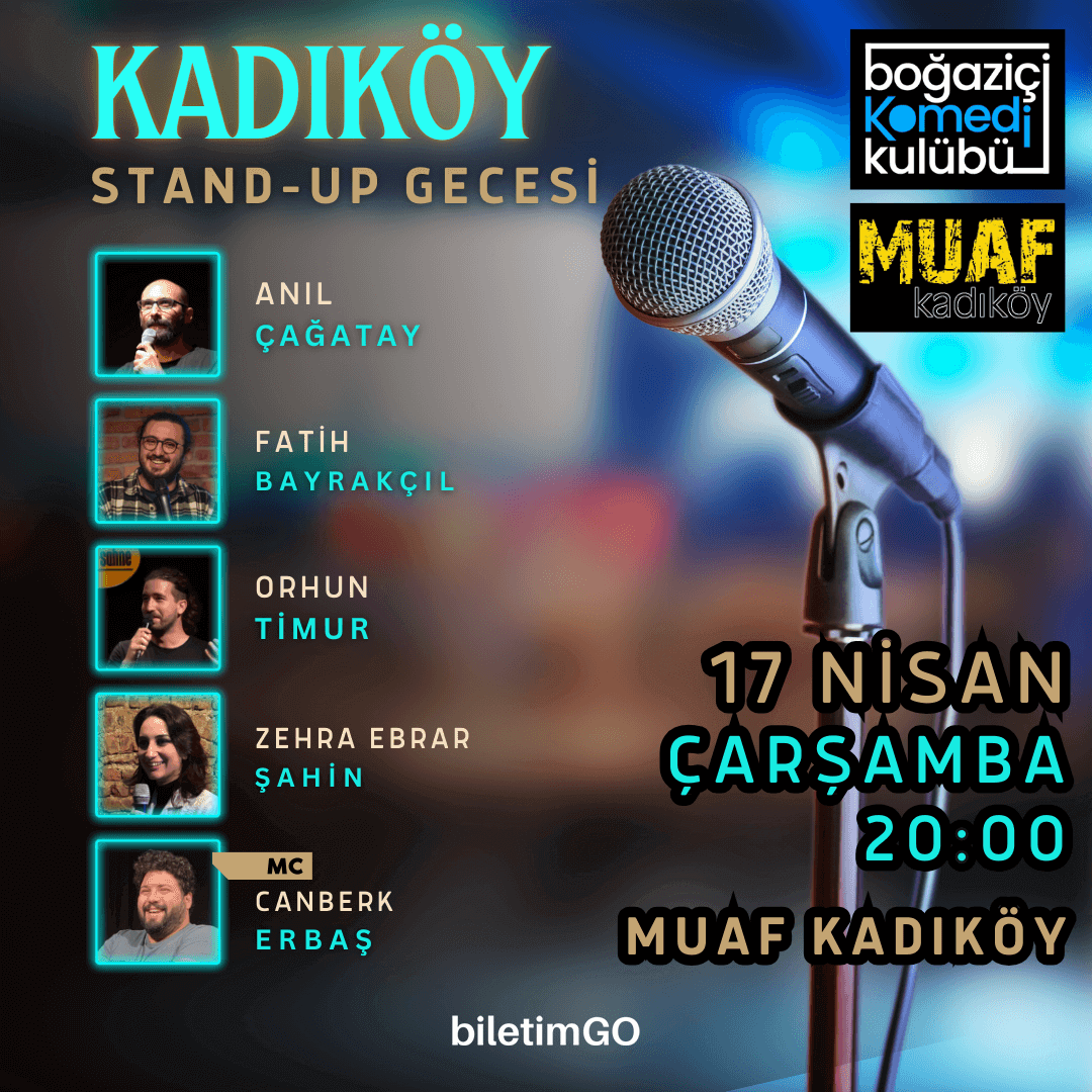 Boğaziçi Komedi Kulübü - Kadıköy Stand-up Gecesi
