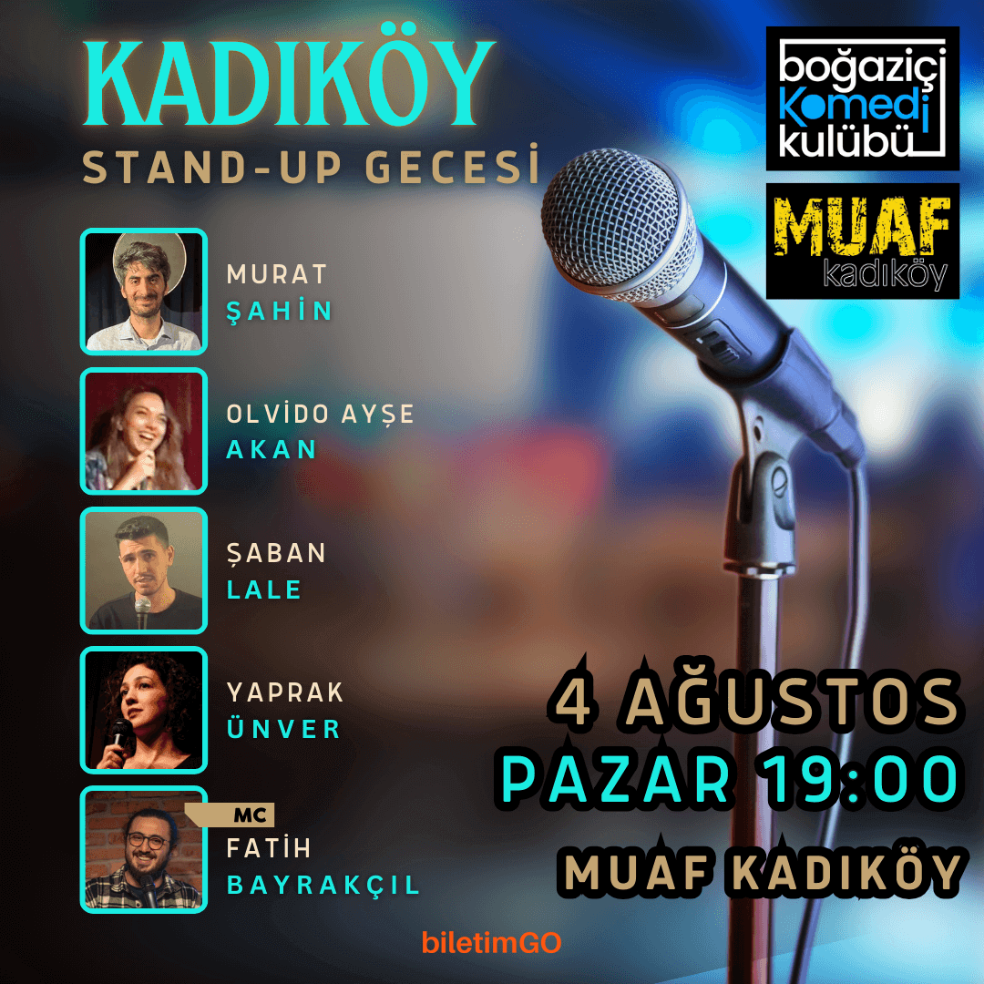Boğaziçi Komedi Kulübü - Kadıköy Stand-up Gecesi