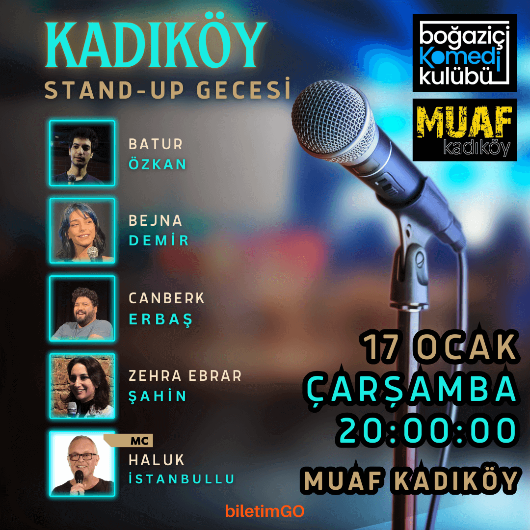 Boğaziçi Komedi Kulübü - Kadıköy Stand-up Gecesi