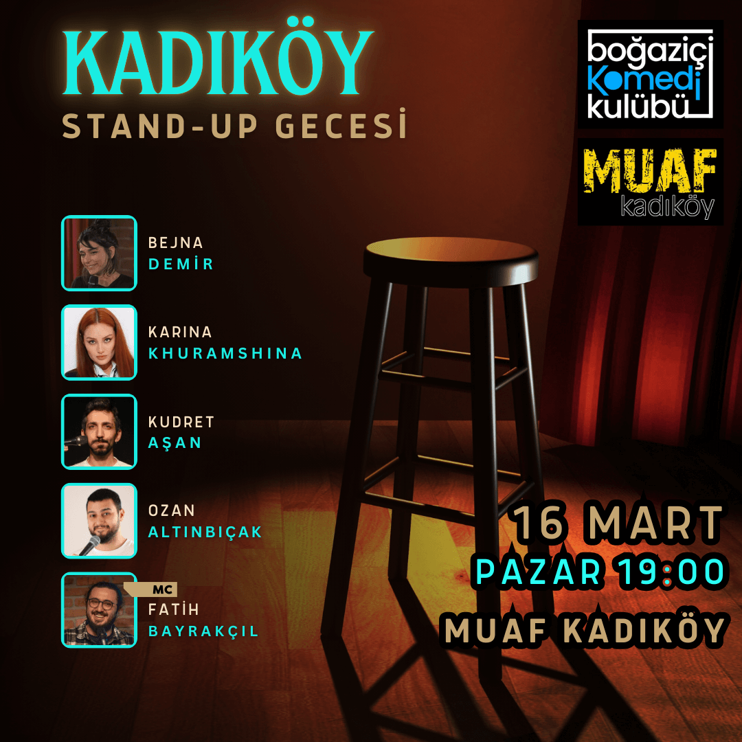 Boğaziçi Komedi Kulübü - Kadıköy Stand-up Gecesi