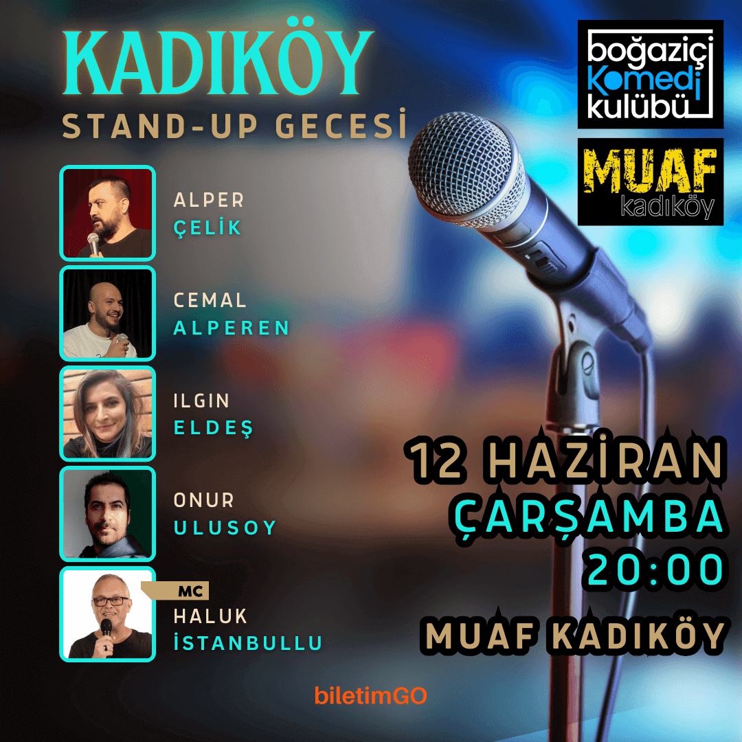 Boğaziçi Komedi Kulübü - Kadıköy Stand-up Gecesi