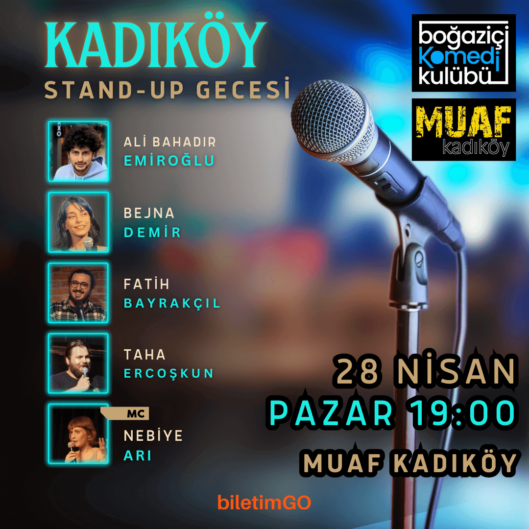 Boğaziçi Komedi Kulübü - Kadıköy Stand-up Gecesi