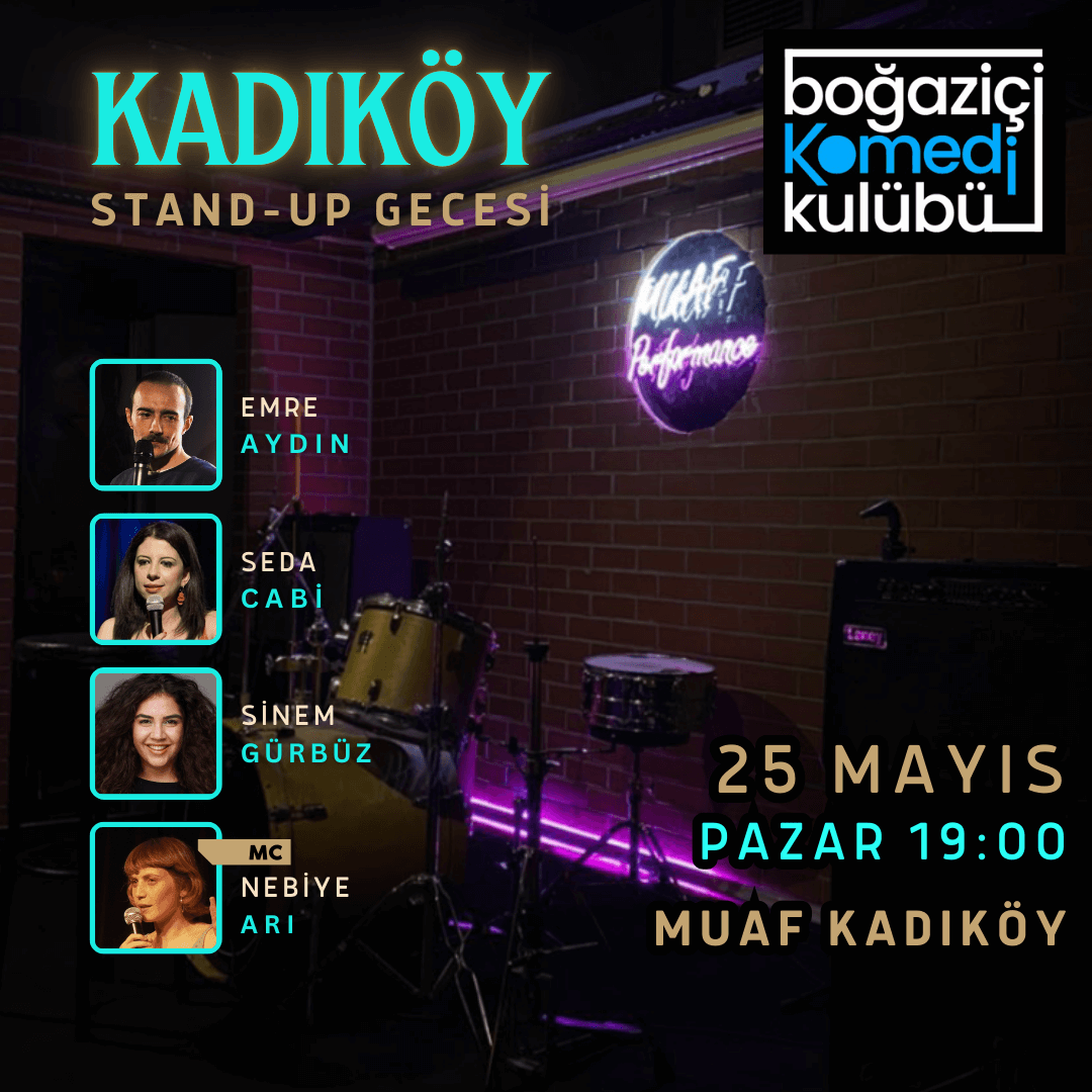 Boğaziçi Komedi Kulübü - Kadıköy Stand-up Gecesi