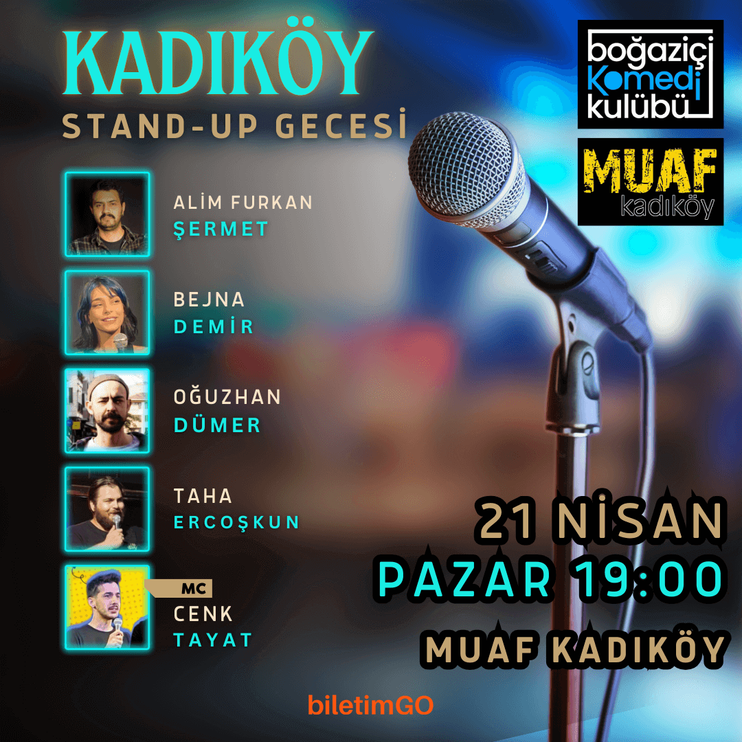 Boğaziçi Komedi Kulübü - Kadıköy Stand-up Gecesi