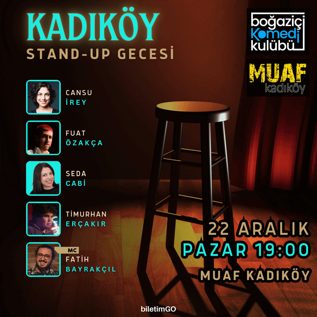 Boğaziçi Komedi Kulübü - Kadıköy Stand-up Gecesi