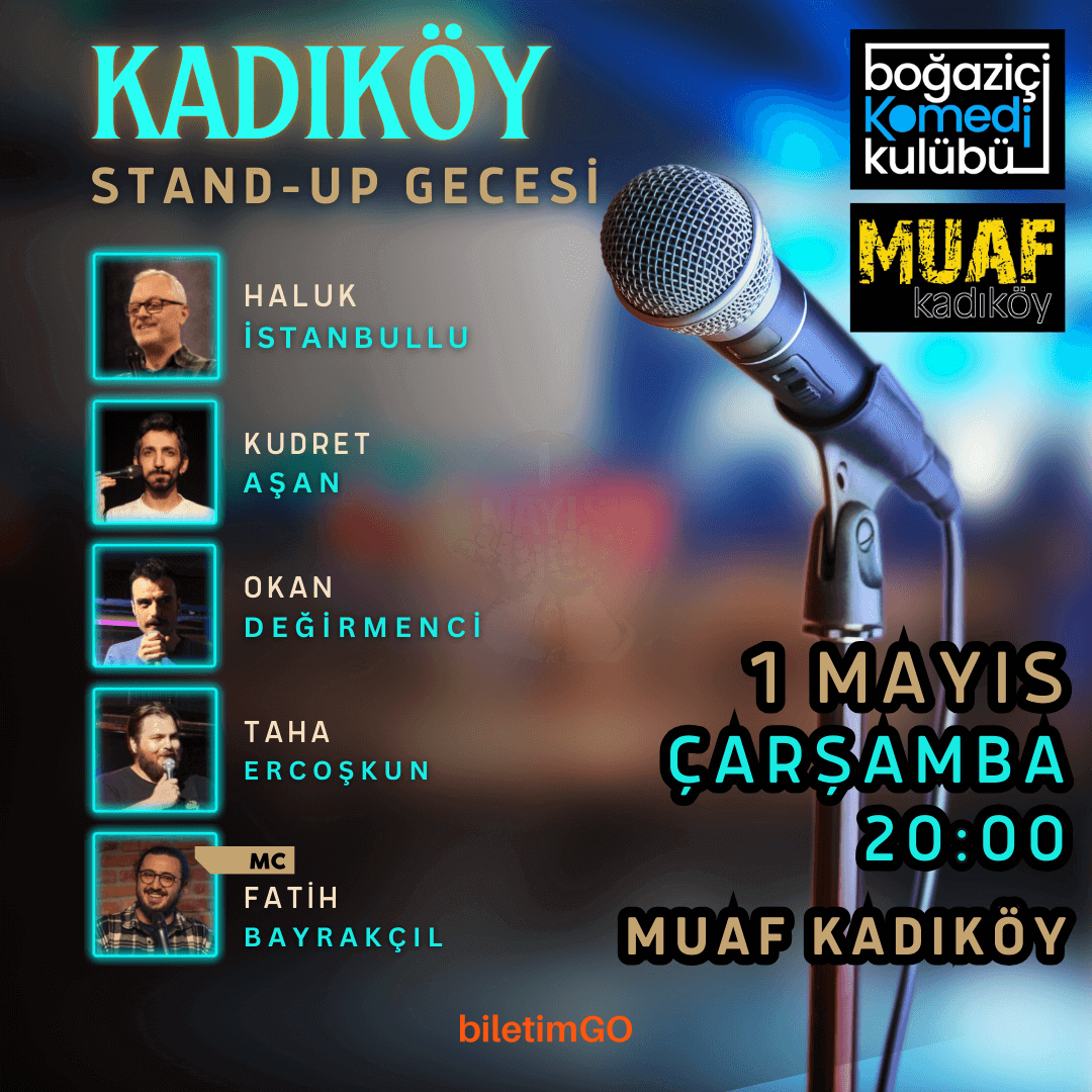 Boğaziçi Komedi Kulübü - Kadıköy Stand-up Gecesi