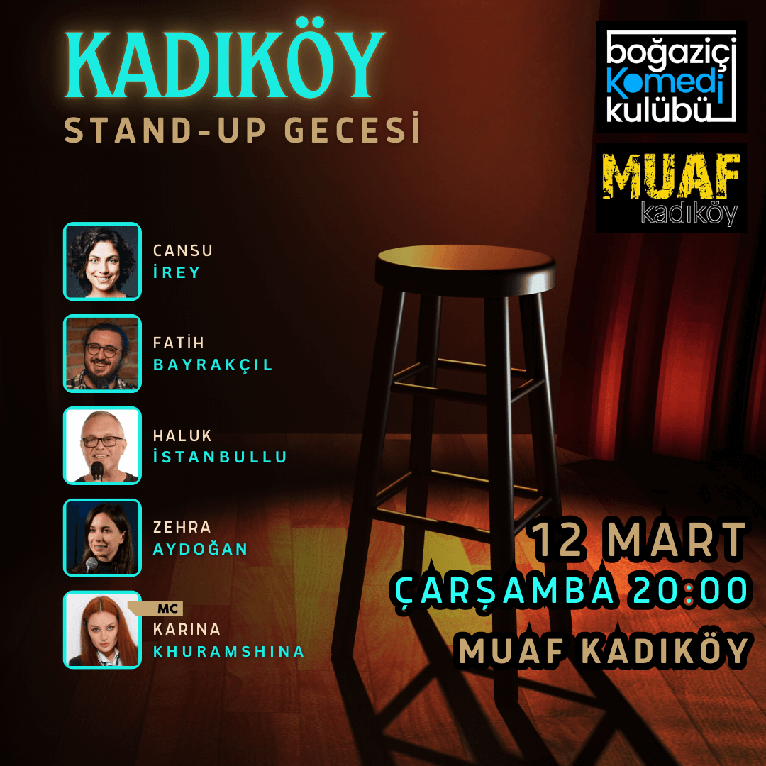 Boğaziçi Komedi Kulübü - Kadıköy Stand-up Gecesi