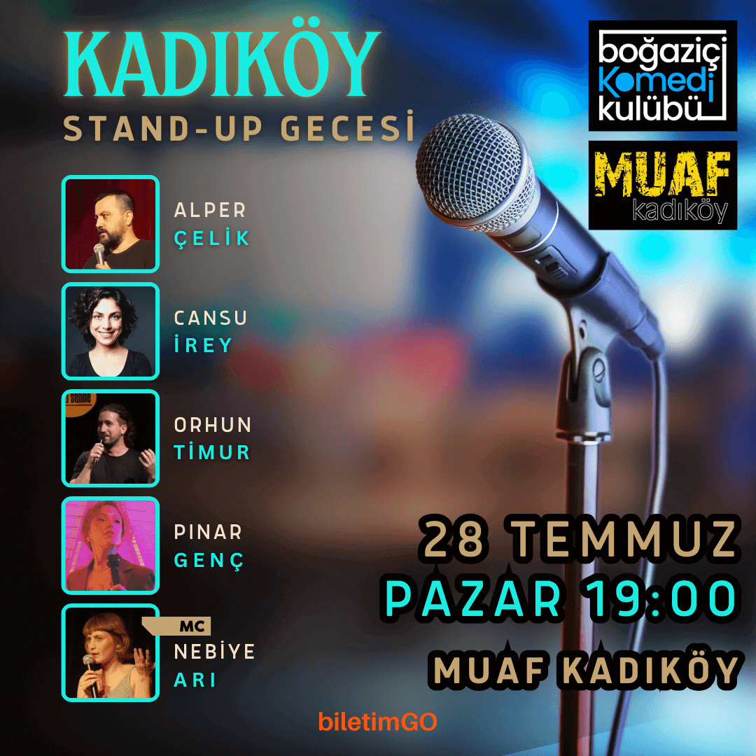 Boğaziçi Komedi Kulübü - Kadıköy Stand-up Gecesi