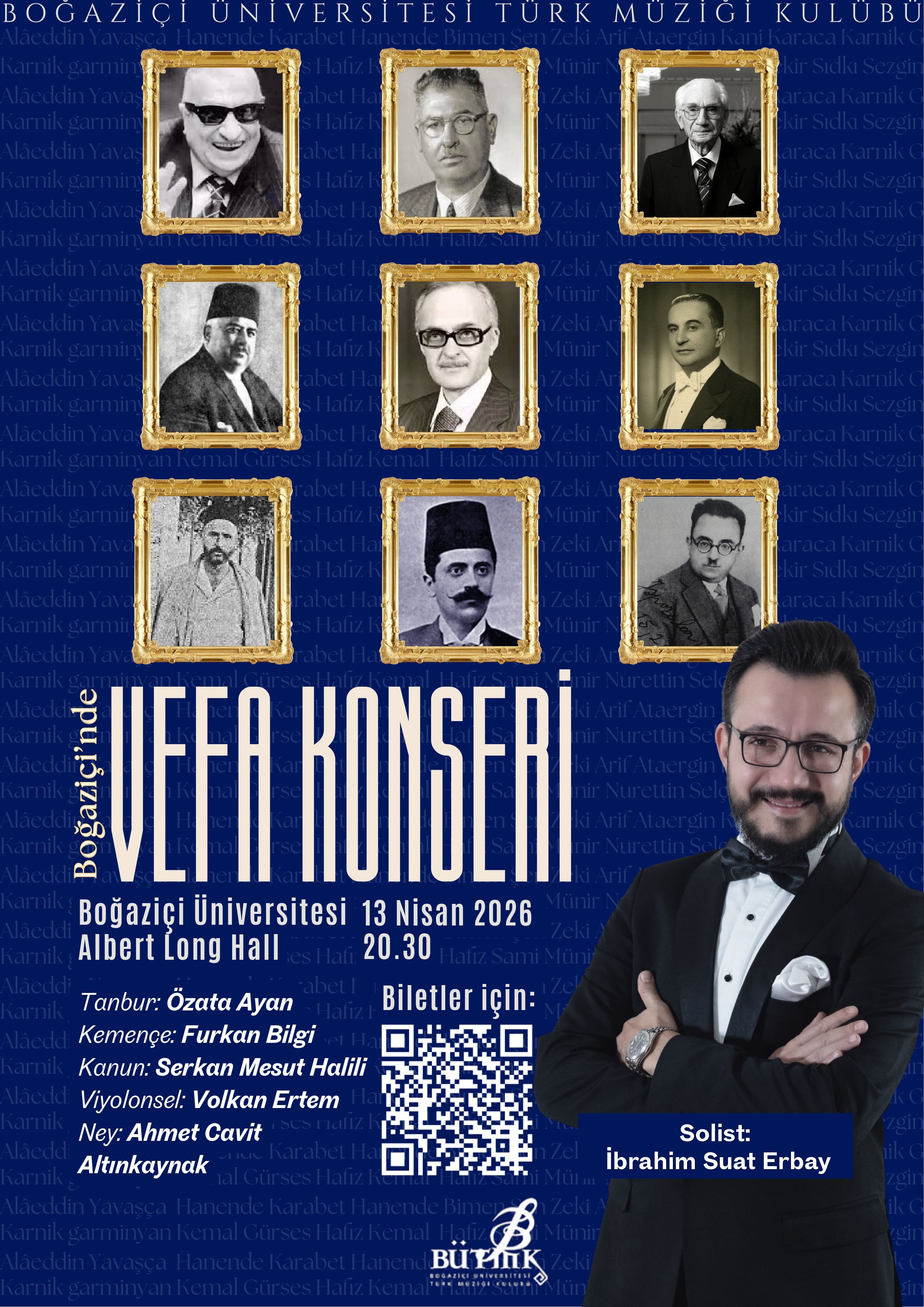 Boğaziçi’nde Vefa Konseri