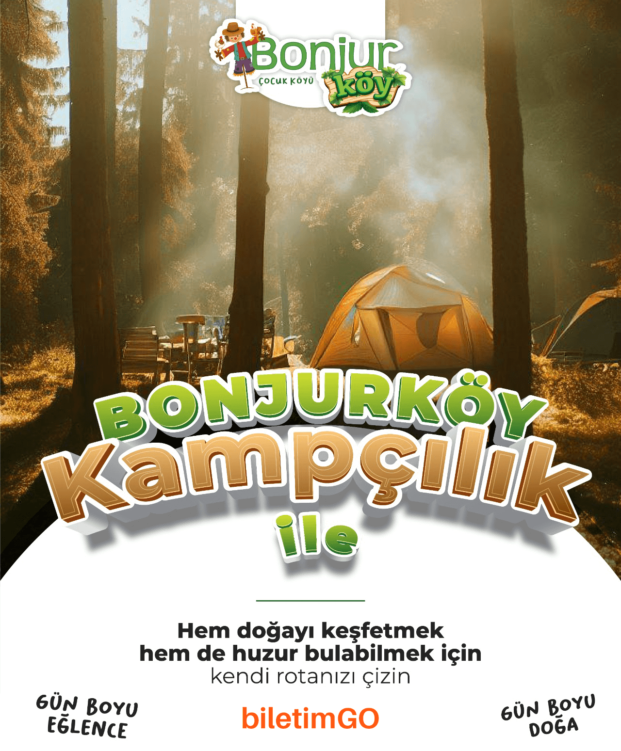 Bonjurköy Aile Çadır Kampı - Kasım Ara Tatil