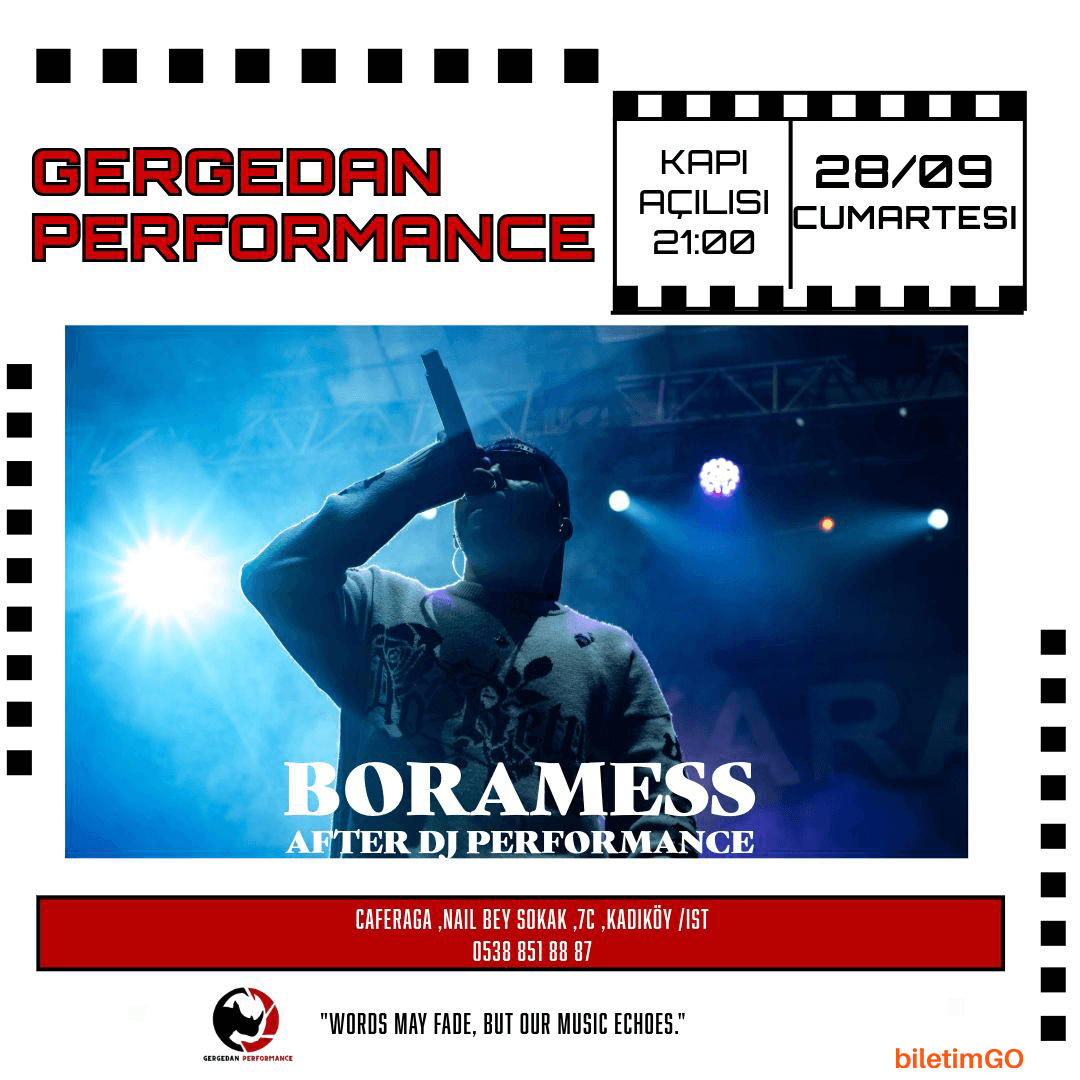 BORAMESS - İSTANBUL DOĞUM GÜNÜ KONSERİ