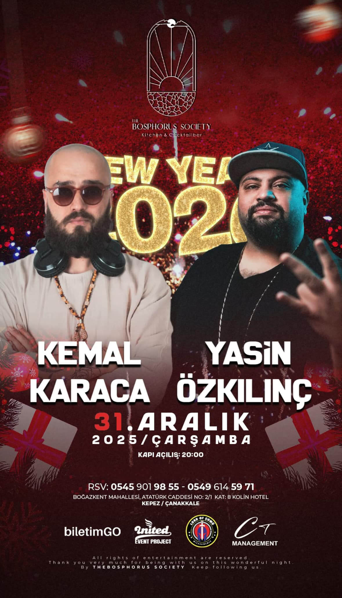 Bosphorus Society 2026 Yılbaşı Etkinliği