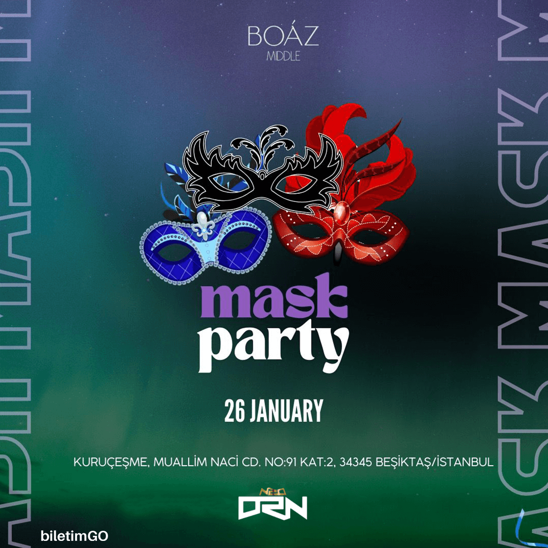 Boâz Mask Party