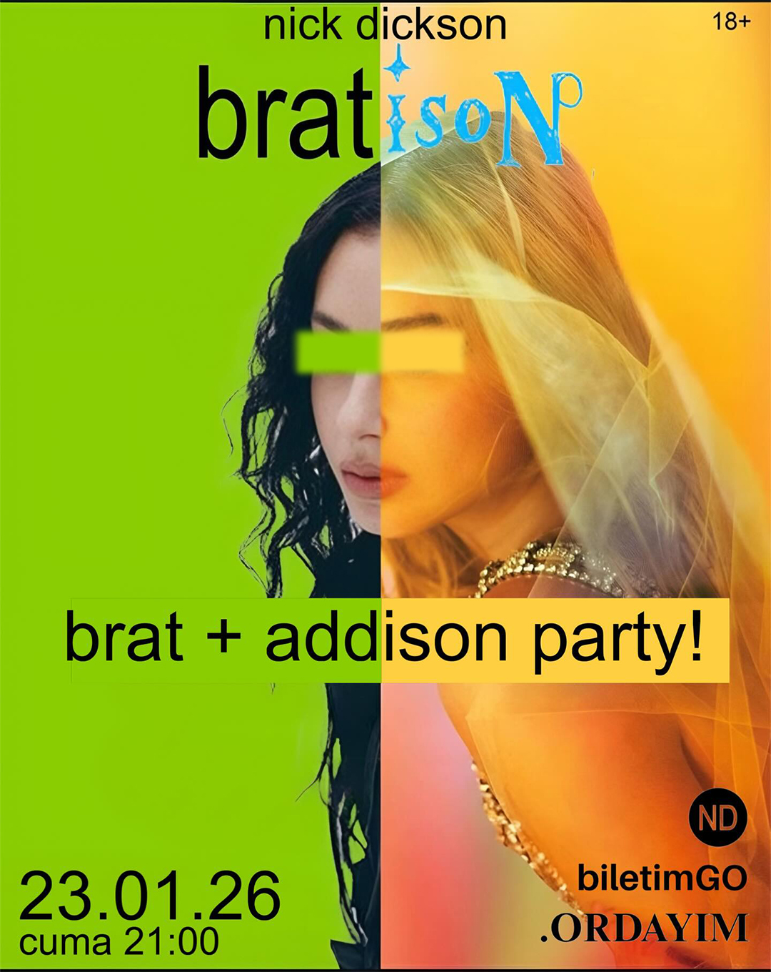 BRAT + ADDISON PARTY ISTANBUL