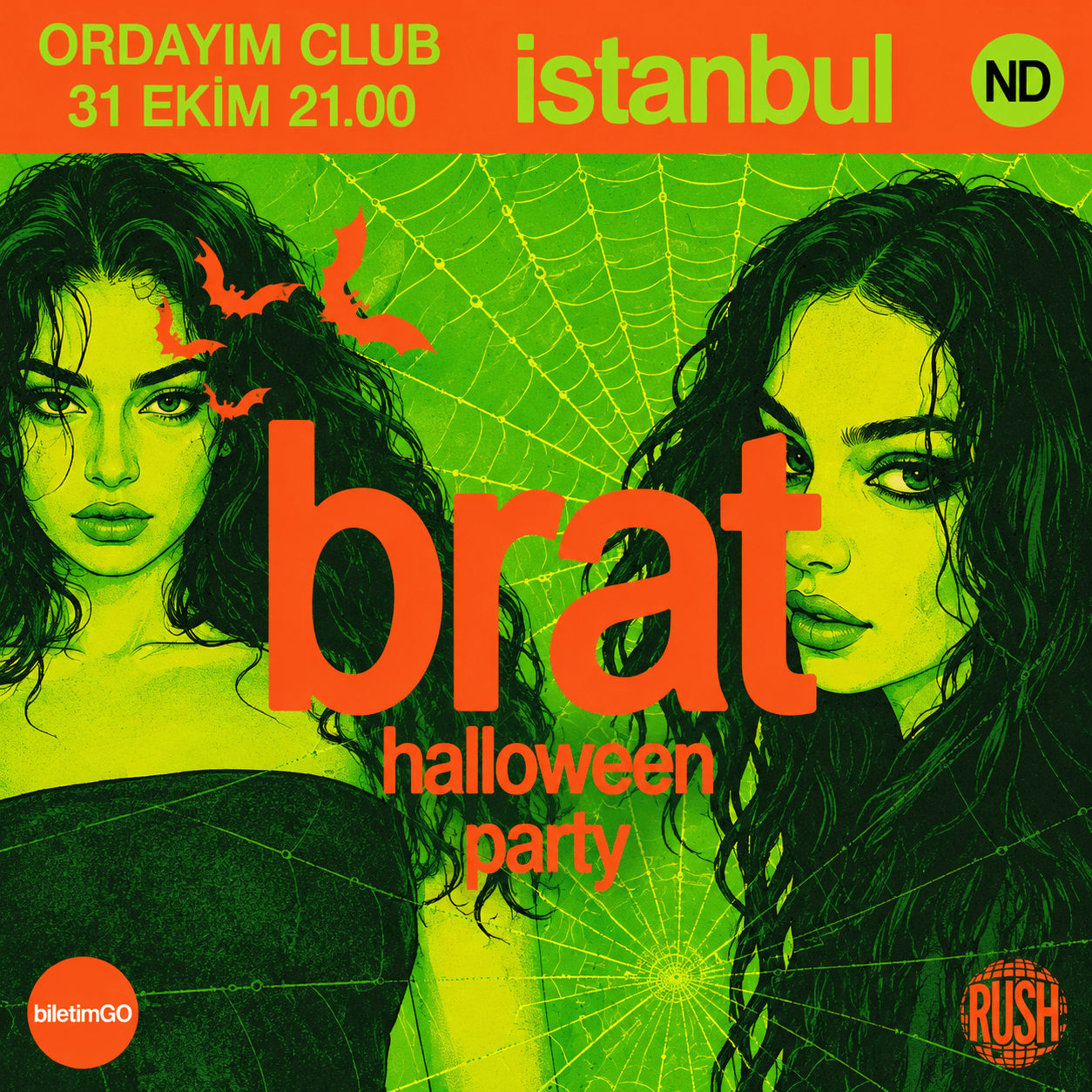 BRAT HALLOWEEN PARTY ISTANBUL