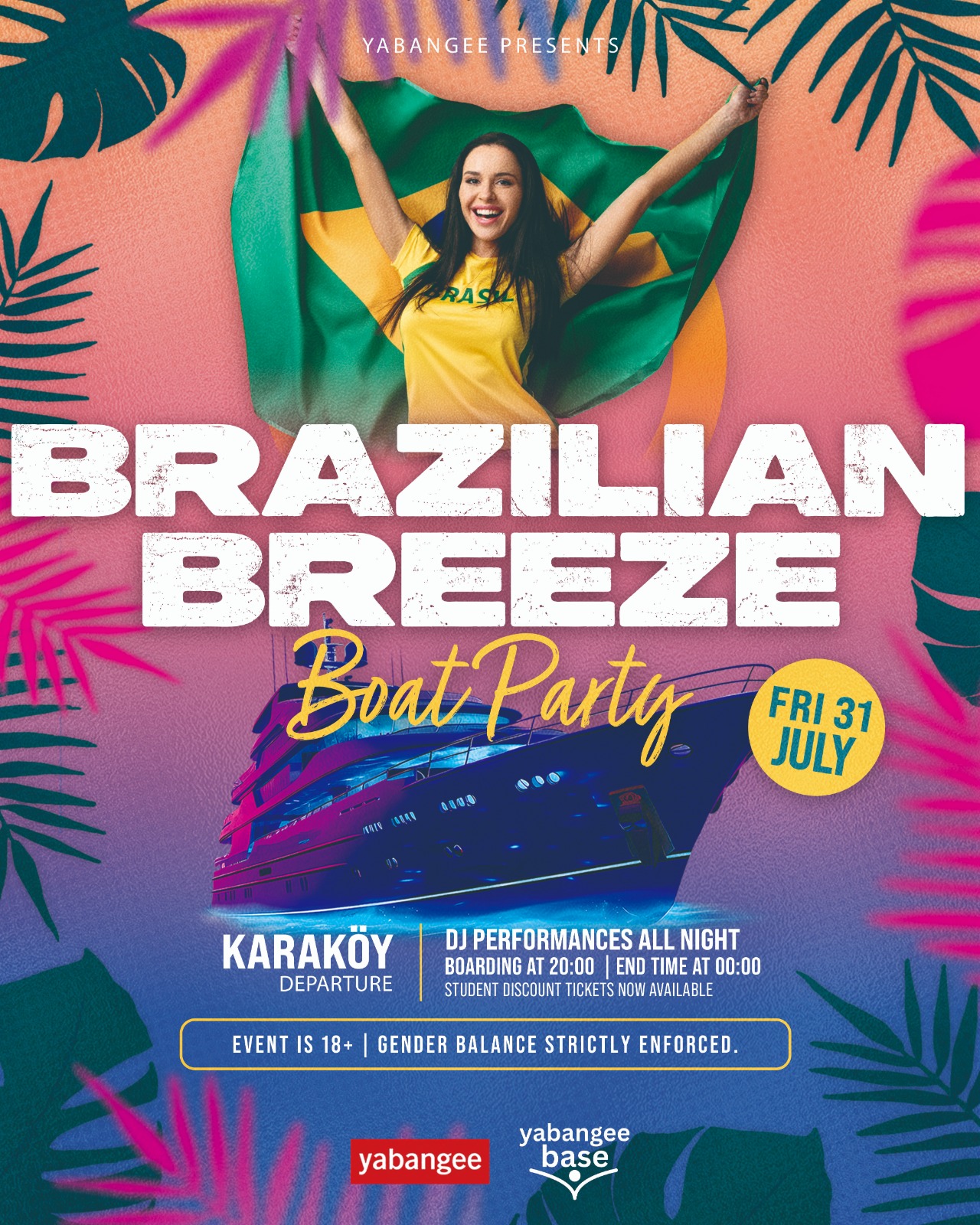 Brazilian Breeze Boat Party