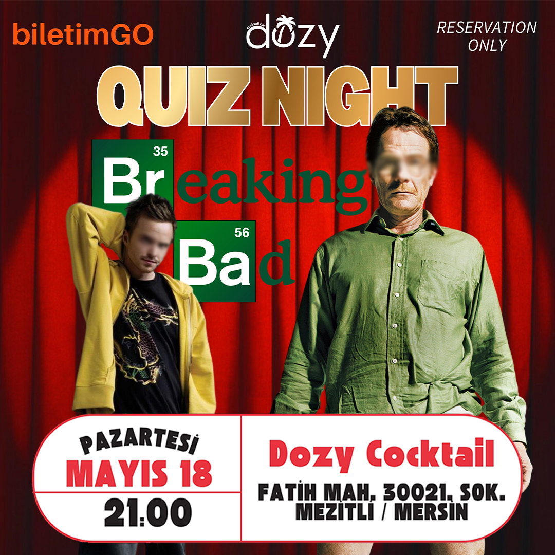 Breaking Bad Quiz Night