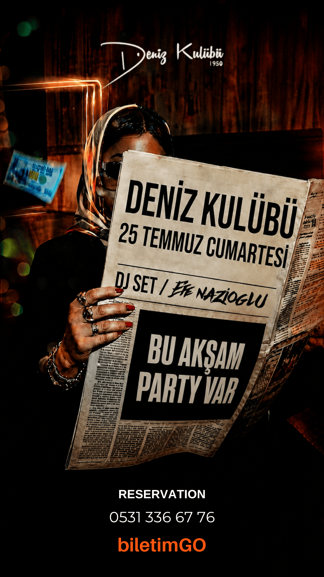 BU AKŞAM PARTY VAR