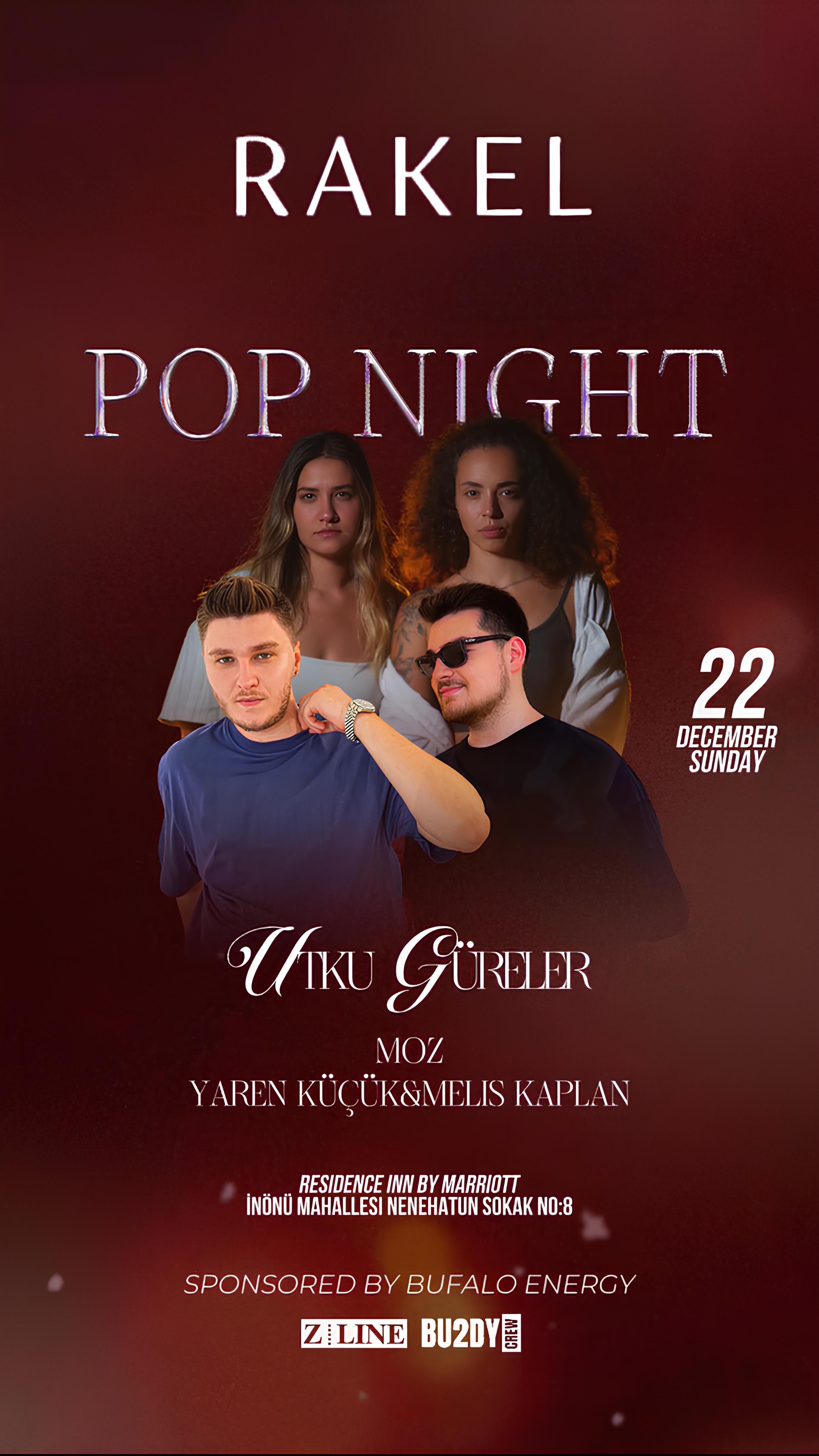 Bufalo Energy POP NIGHT PARTY