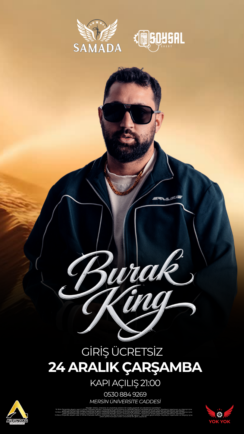 BURAK KİNG MERSİN KONSERİ