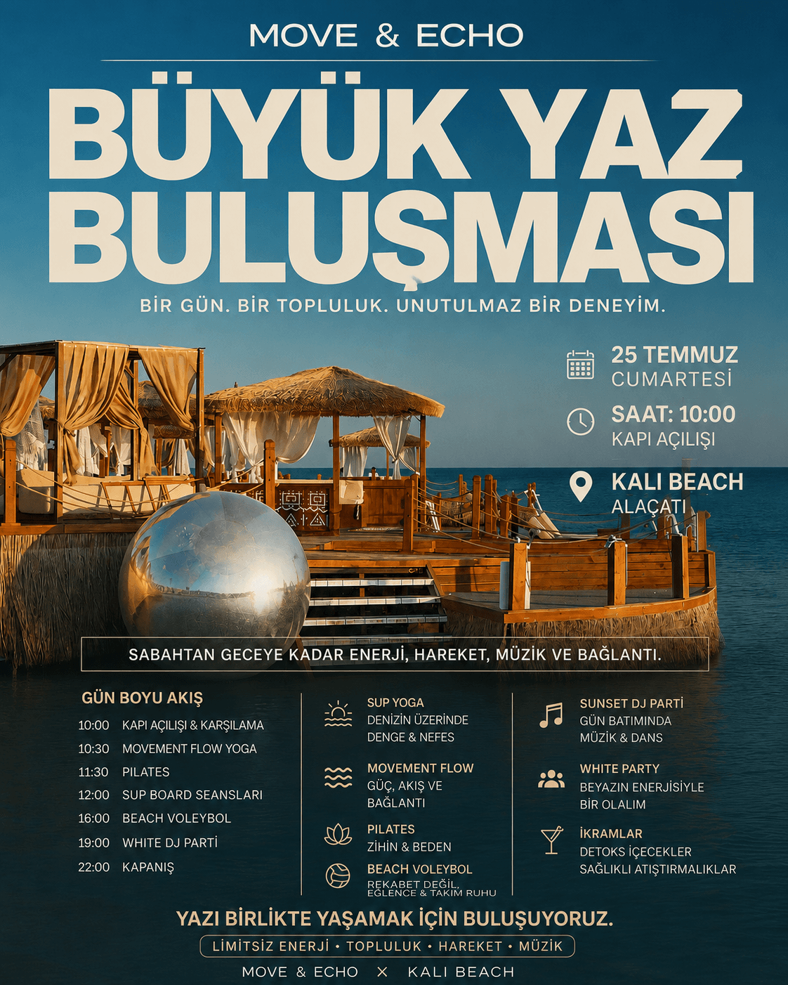 BÜYÜK YAZ BULUŞMASI KALİ BEACH FLOW