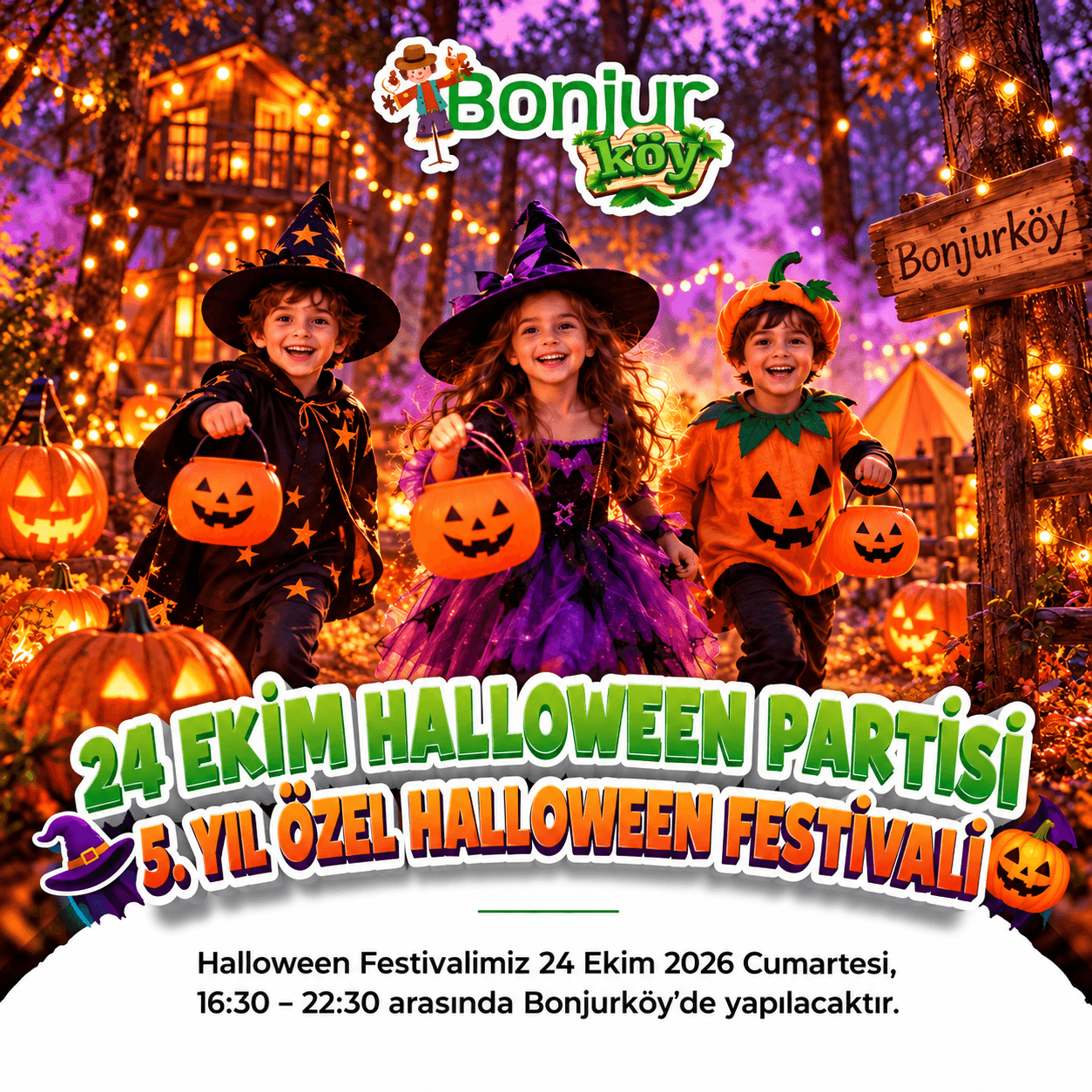 Büyülü Bonjurköy Ormanı - 5. Yıl Özel Halloween Festivali