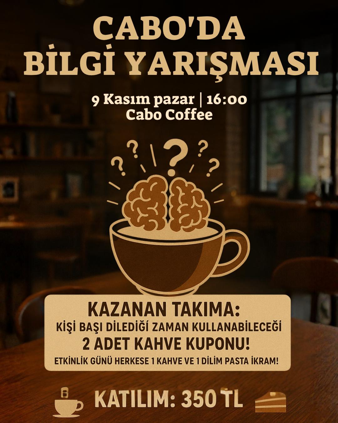 CABO'DA BİLGİ YARIŞMASI