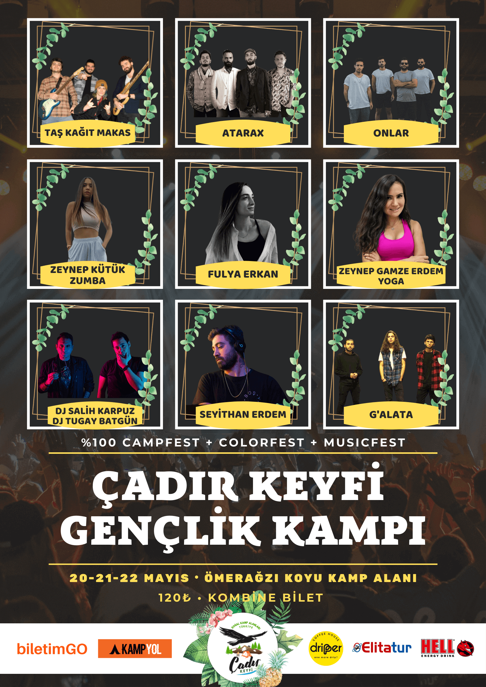 ÇadırKeyfi Gençlik Festivali