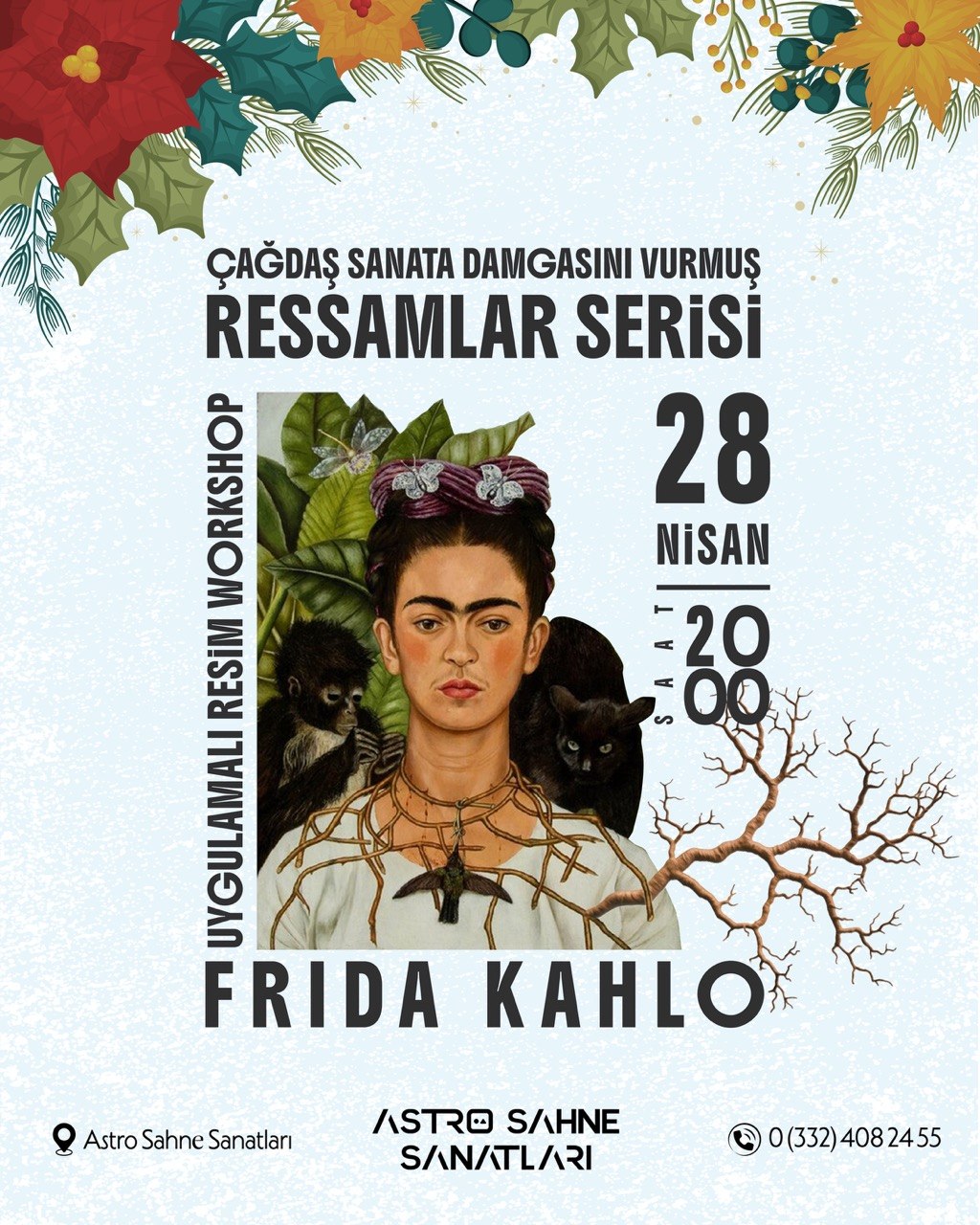 Çağdaş Sanata Damgasını Vurmuş Ressamlar Serisi: “Frida Kahlo”