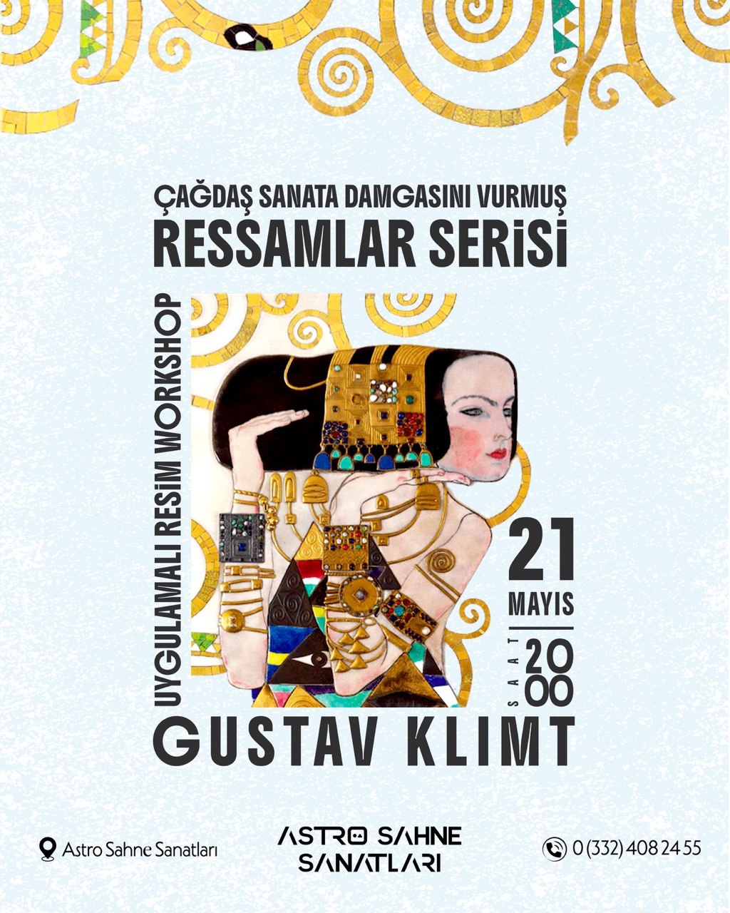 ÇAĞDAŞ SANATA DAMGASINI VURMUŞ RESSAMLAR SERİSİ GUSTAV KLIMT