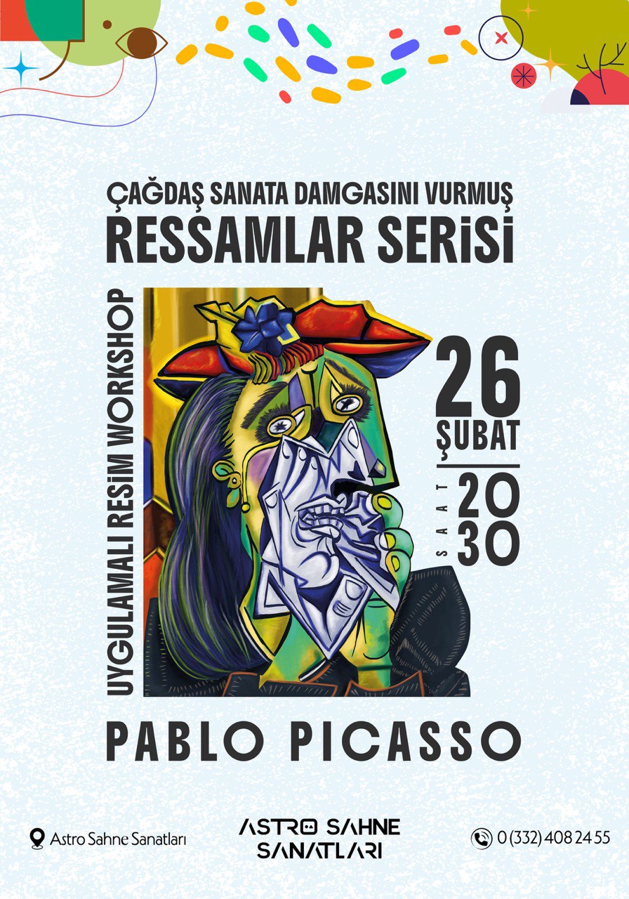 ÇAĞDAŞ SANATA DAMGASINI VURMUŞ RESSAMLAR SERİSİ PABLO PICASSO