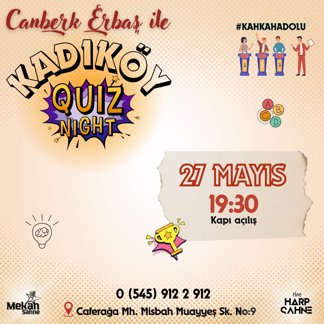 Canberk Erbaş ile Kadıköy Quiz Night
