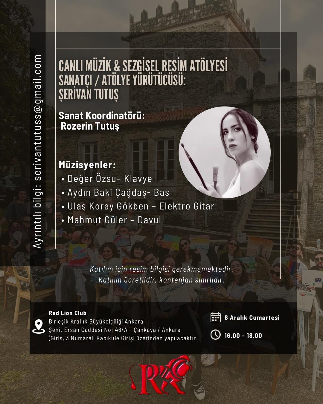 Canlı Müzik & Sezgisel Resim Atölyesi