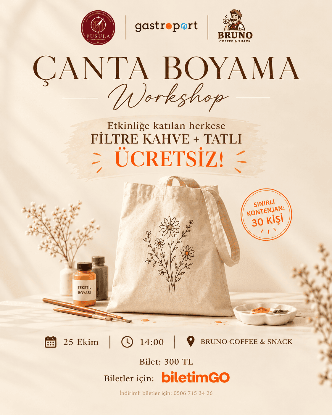 Çanta Boyama Workshop
