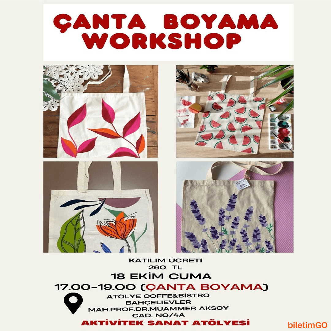 Çanta Boyama Workshop