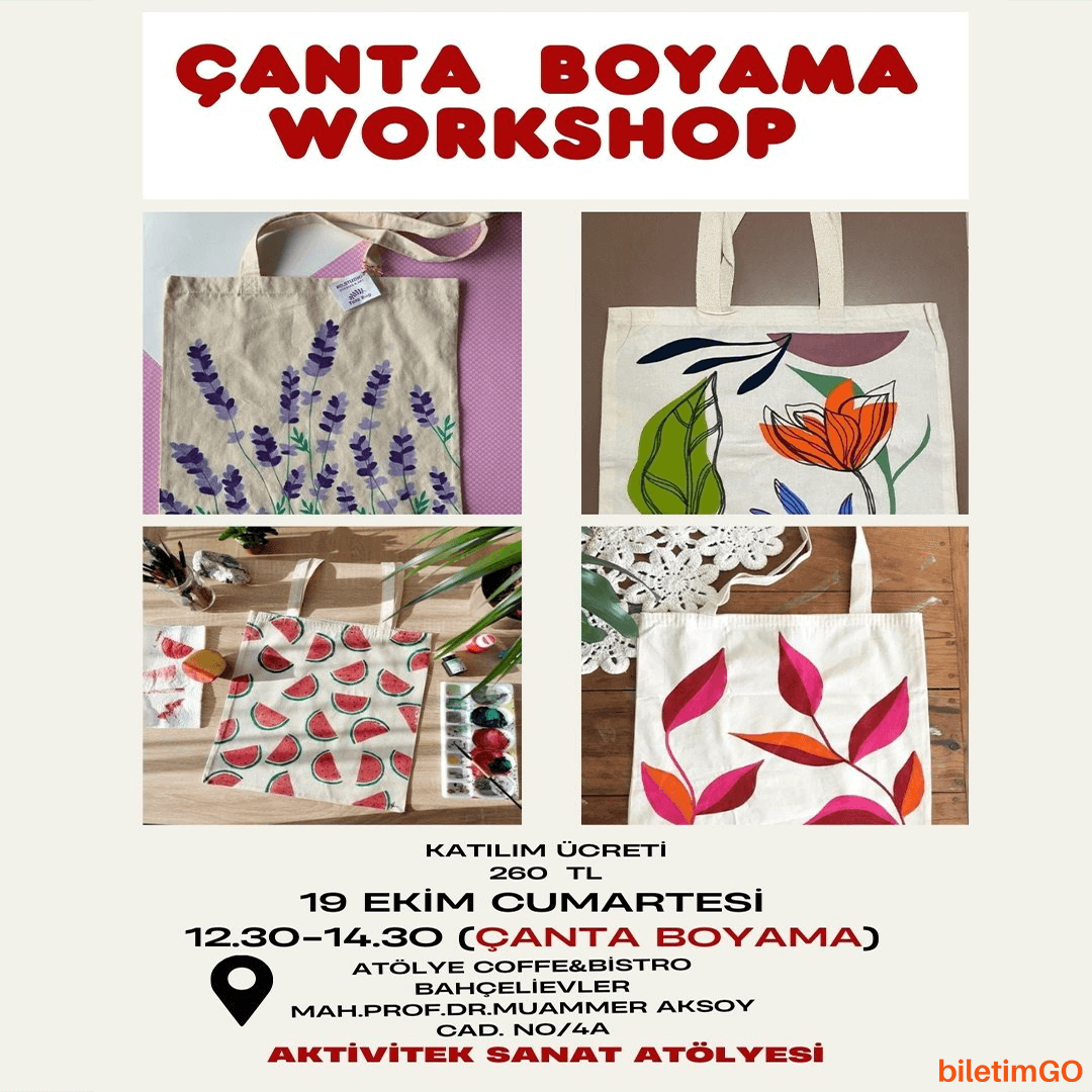 Çanta Boyama Workshop