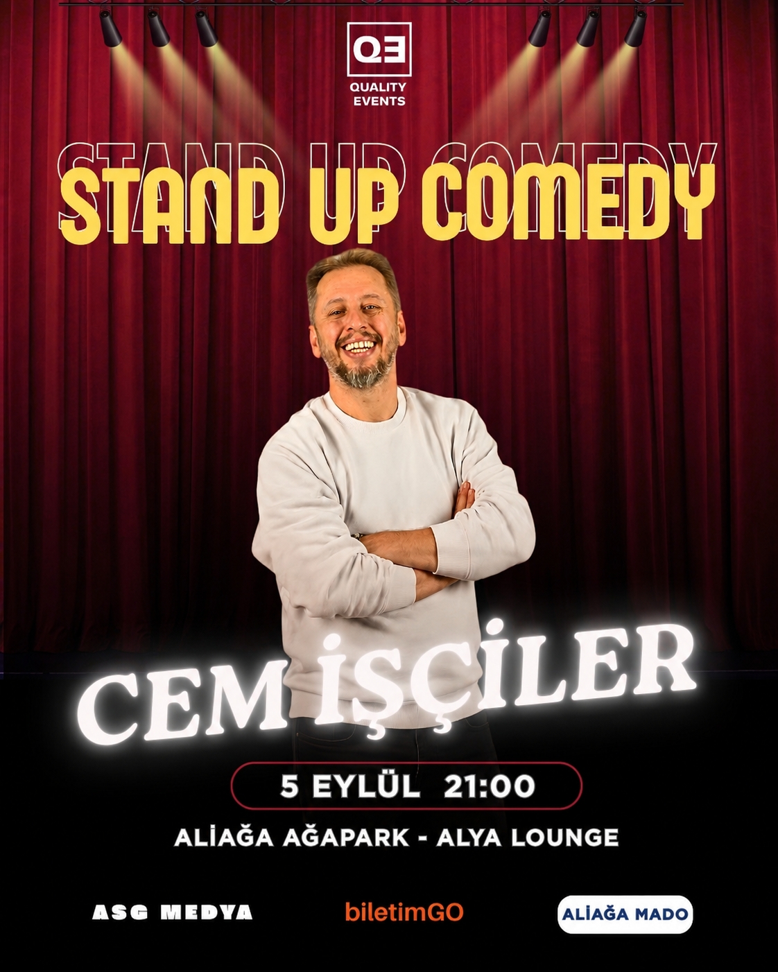 Cem işçiler stand-up gösterisi